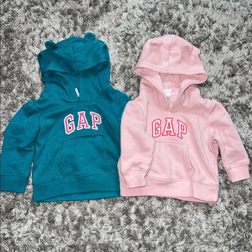 COPY - Baby Gap hoodies! Like new! 6-12month